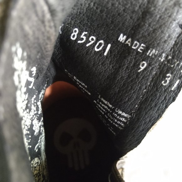 Liberty Biker Low Side Zip BOOTS Leather Suede main image 4